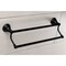 Kingston Brass BA556318MB Royale 18" Dual Towel Bar, Matte Black BA556318MB - alternate 2